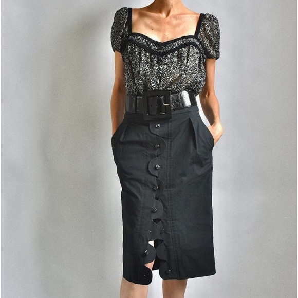 Yves Saint Laurent Skirts | Yves Saint Laurent Rive Gauche - Picture 1 of 8